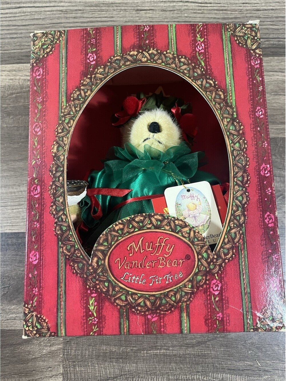 1990 NABCO Holiday Special Edition Muffy VanderBear Little Fir Tree